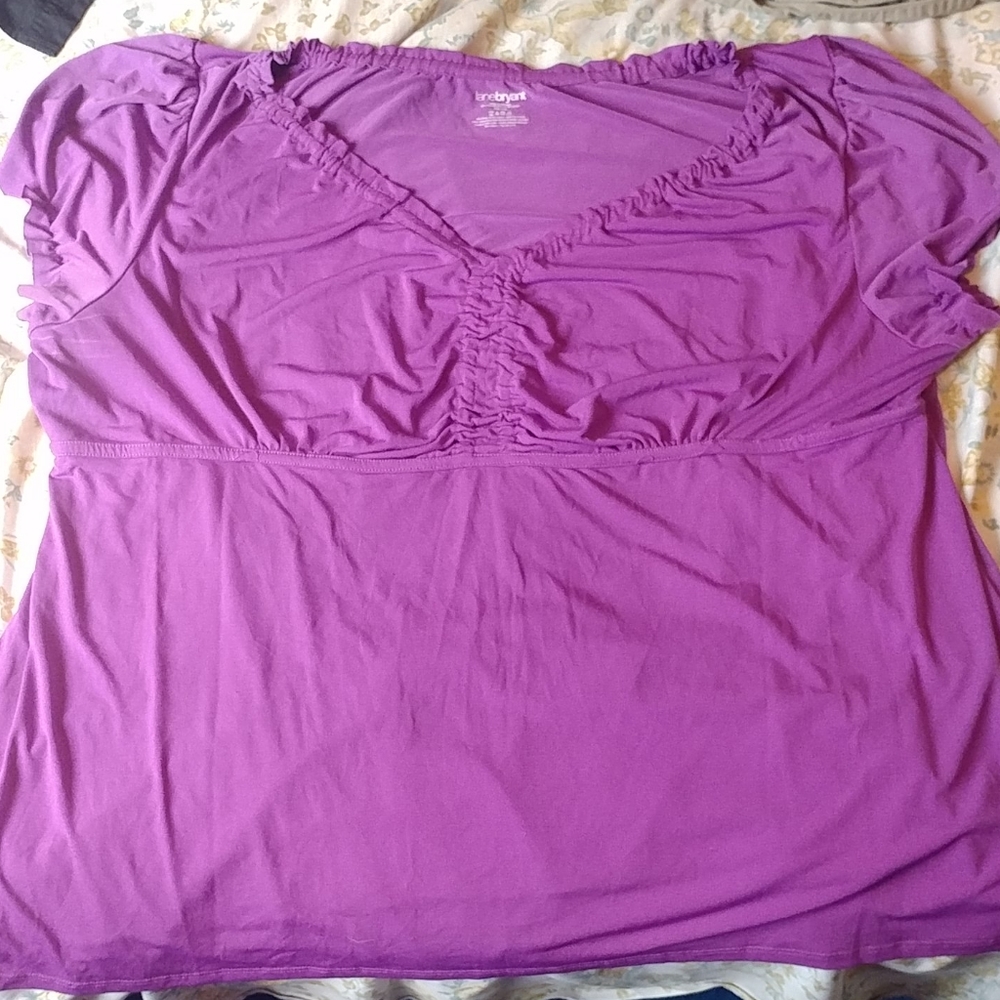 Purple blouse